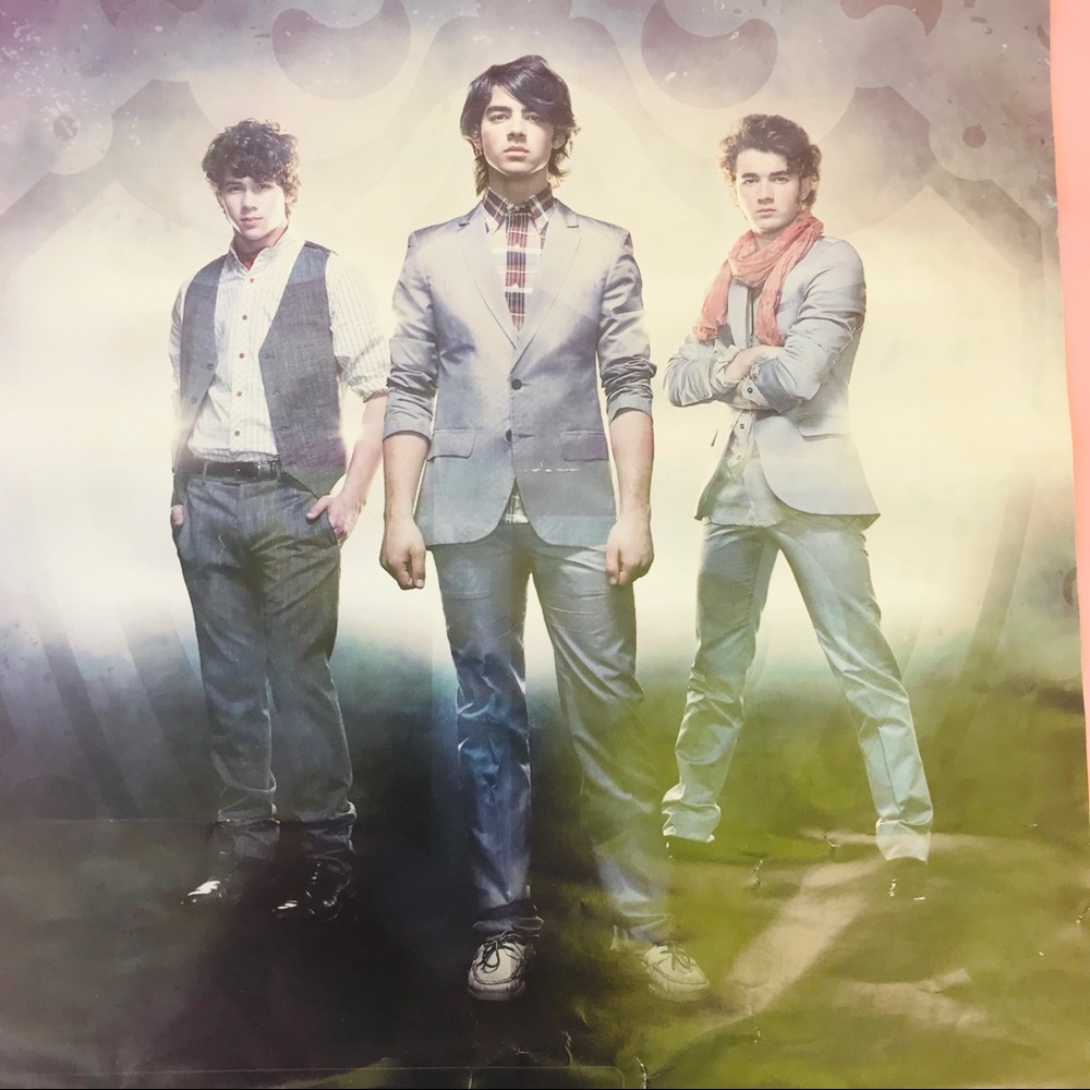 Vintage Jonas Brothers poster
